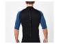Combinaison de plongée homme, manches courtes, bleu marine et noire.