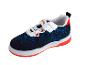 Chaussures Spiderman pour enfant, bleu marine et blanc.