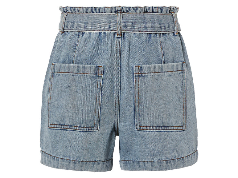 Aller en mode plein écran : Short en jean paperbag femme - Image 4