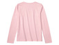 Un t-shirt rose à manches longues.