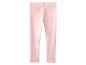 Legging enfant rose clair avec taille élastique