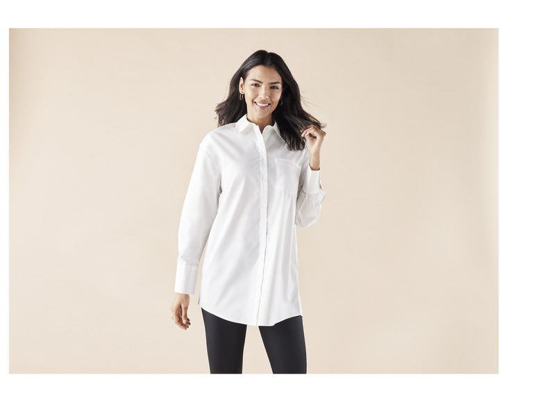 Aller en mode plein écran : esmara® Chemise longue femme - Image 8