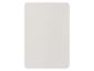 Plateau rectangulaire gris clair.