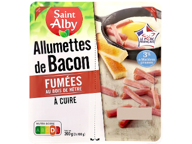 SAINT ALBY Allumettes de bacon