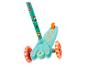 Trottinette Paw Patrol Jungle Pups aux roues lumineuses.