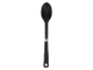 Cuillère en silicone noire KitchenAid.