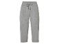 Pantalon jogging gris clair, coupe ample.