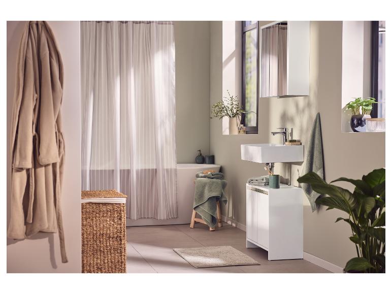 Mitigeur lavabo monocommande LIVARNO® dans une salle de bains moderne.