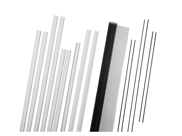 Aller en mode plein écran : LIVARNO home Porte-moustiquaire coulissante en aluminium, 120 x 240 cm - Image 8