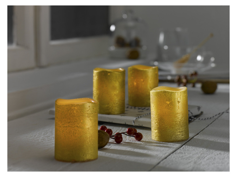 Aller en mode plein écran : LIVARNO home Bougies à LED en cire véritable - Image 16