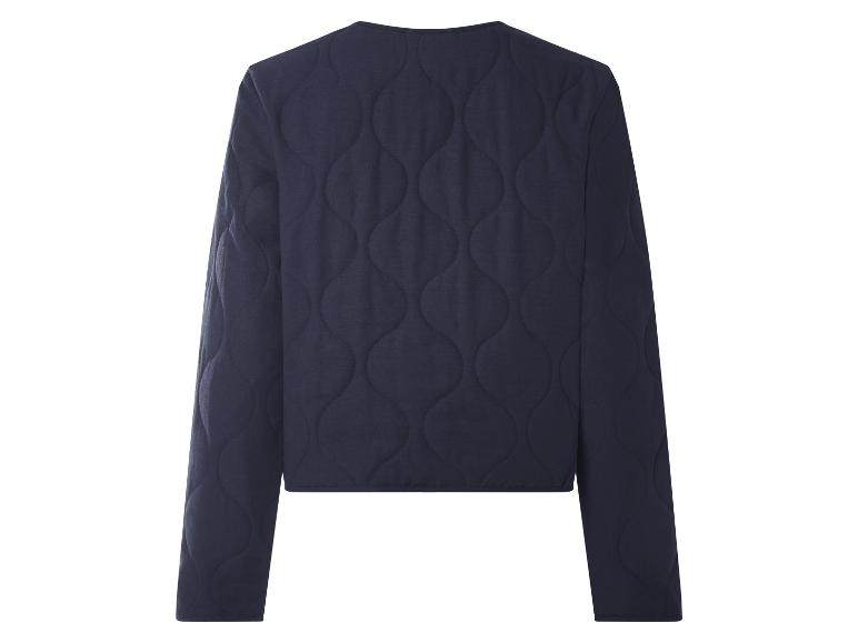 Veste matelassée bleu marine, vue de dos