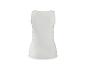 Débardeur blanc pour femme, vue de dos.