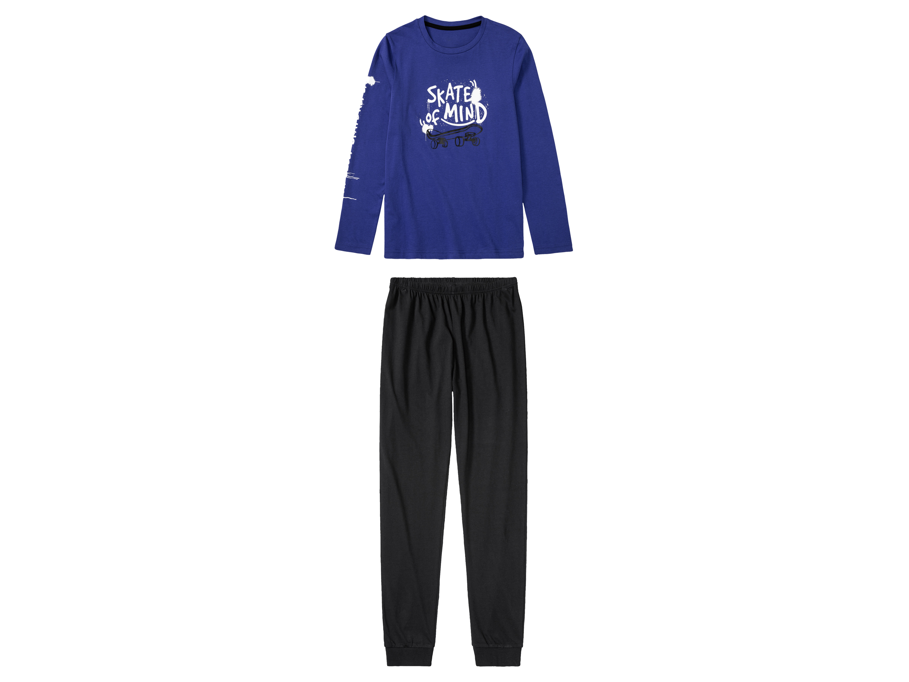 pepperts!® Pyjama garçon (bleu/noir)