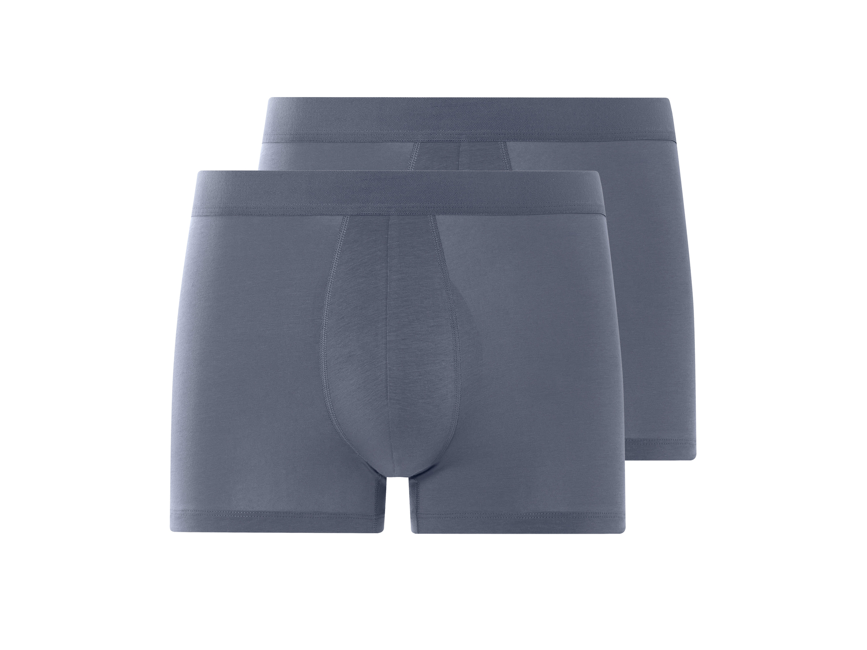 LIVERGY® Lot de 2 boxers homme (bleu, M)