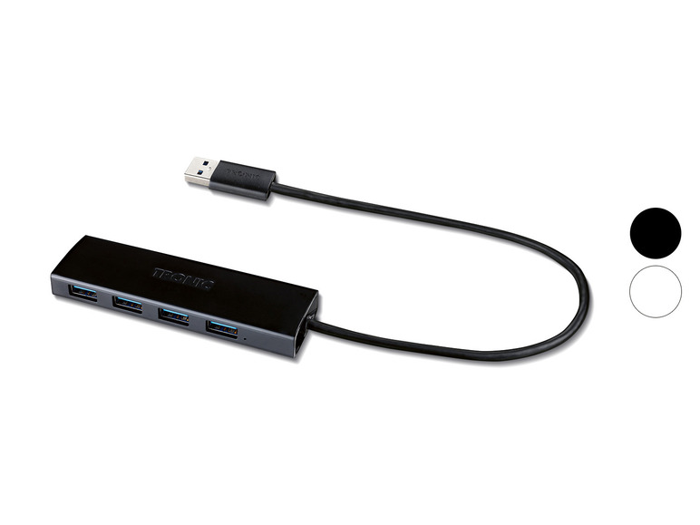 Aller en mode plein écran : TRONIC® Hub USB 4 ports USB 3.0 - Image 1