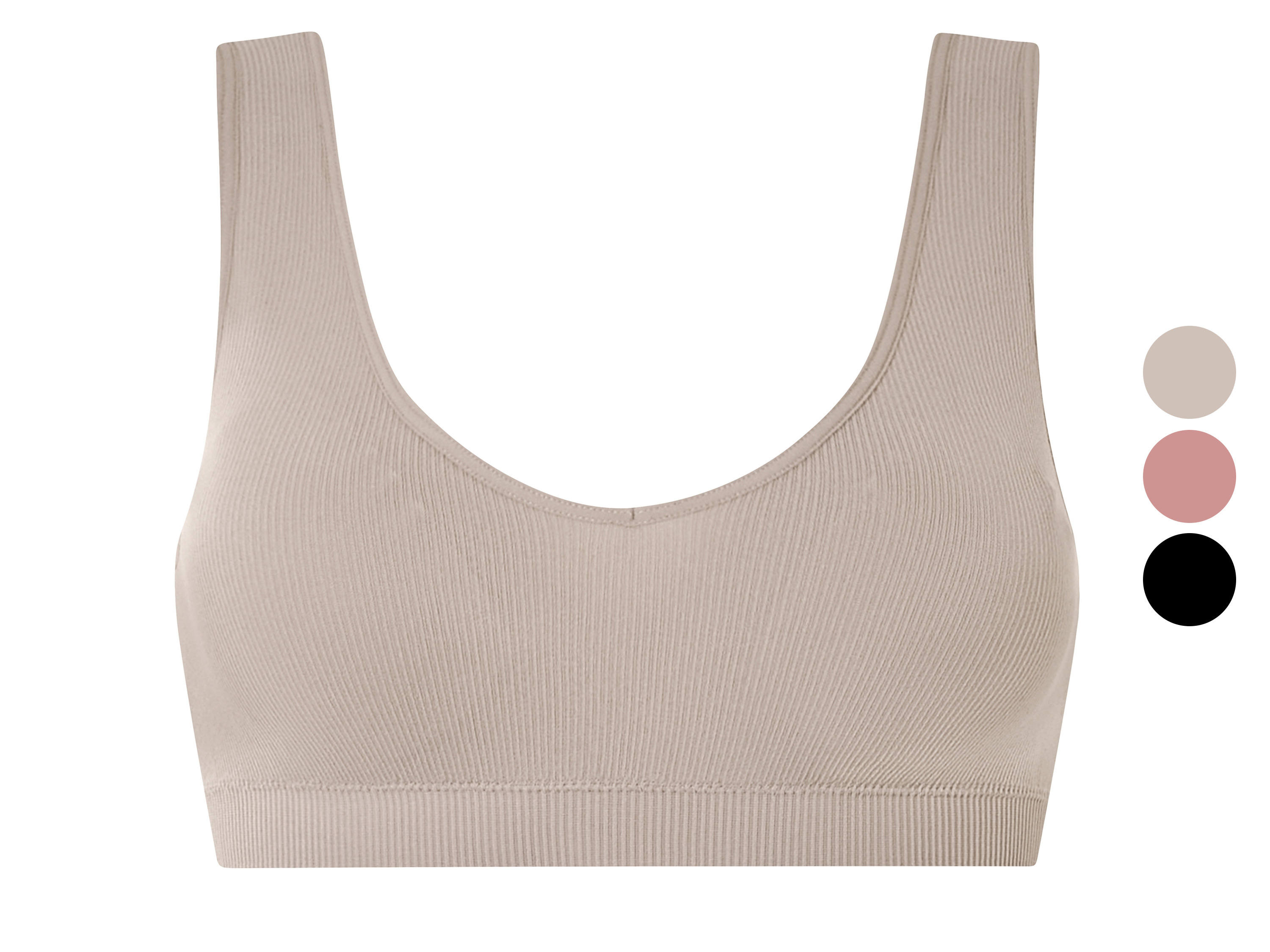 esmara® Brassière côtelée femme