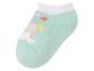 Chaussettes bébé mint à motifs étoiles et licorne.