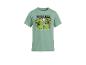 T-shirt vert pour enfant avec motif Minecraft 'BLOCK BOSS' et deux Creepers.