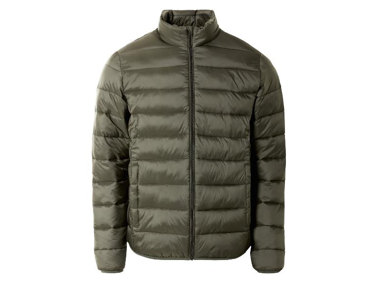 Veste matelassée vert olive pour homme.