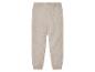 Pantalon en tricot beige.