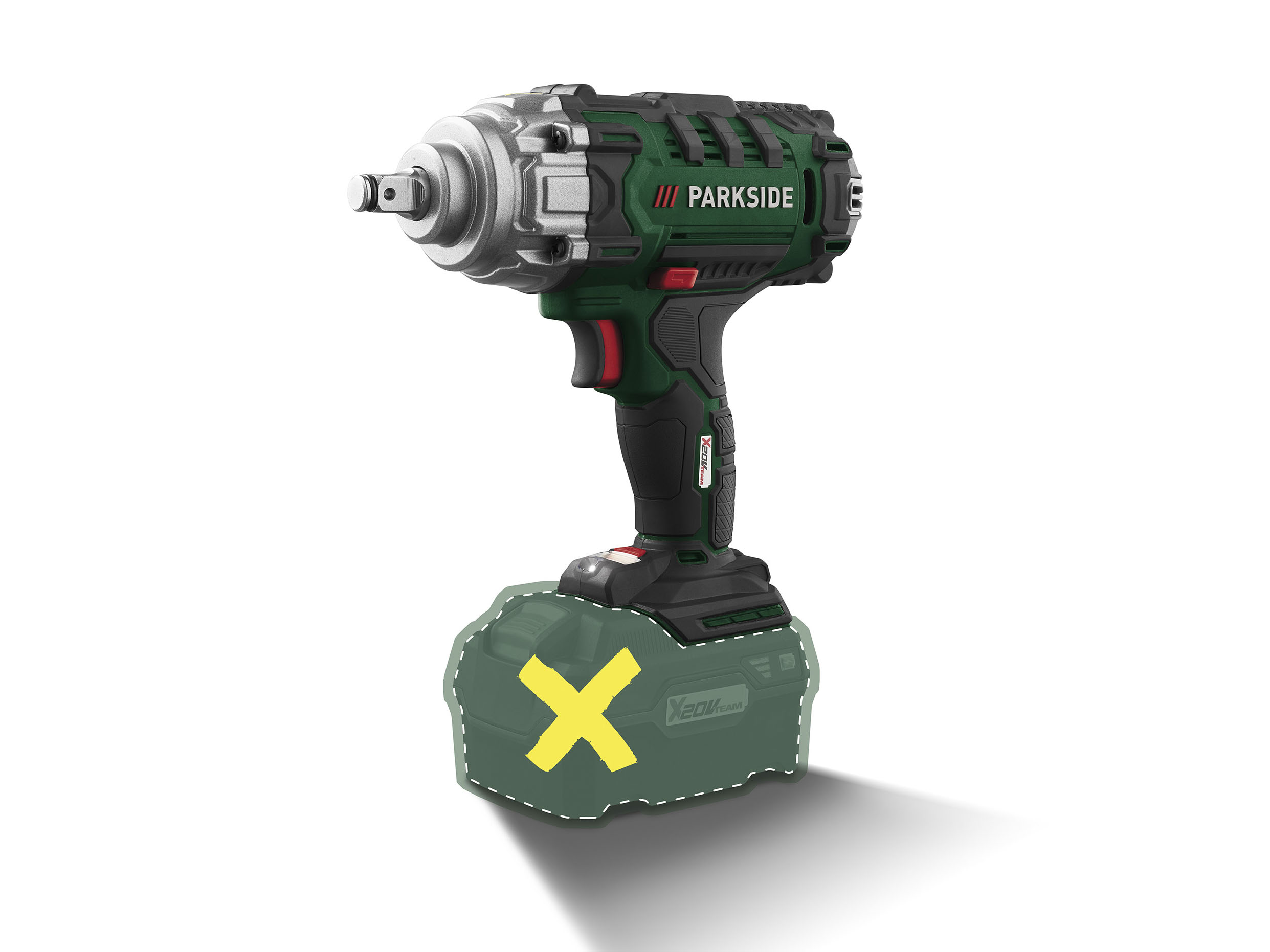 PARKSIDE® Visseuse à chocs sans fil pour voiture PASSK 20-Li C3, 20 V