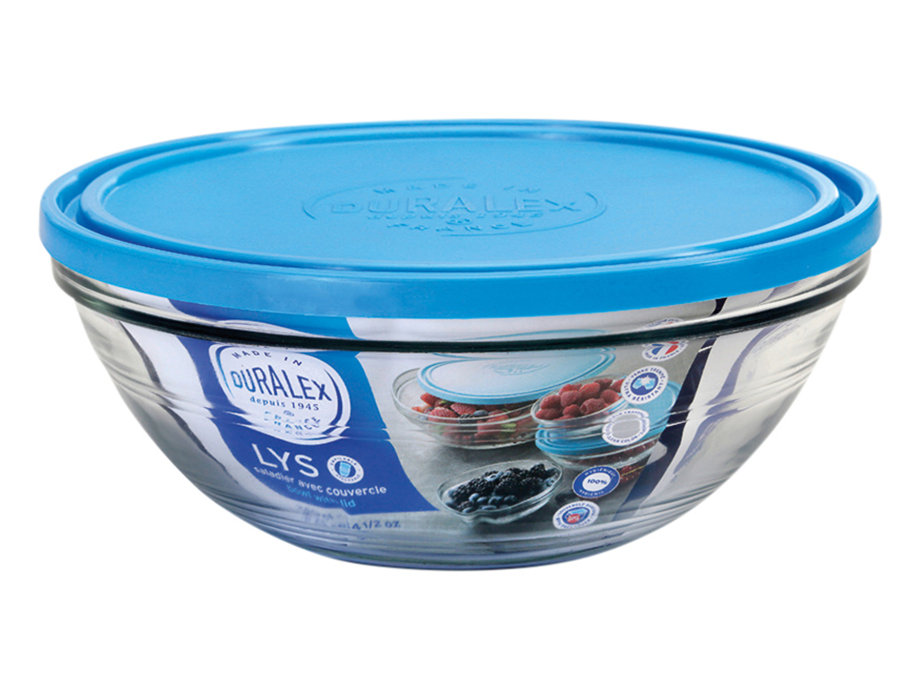 DURALEX Bol mélangeur en verre, 2,4 l