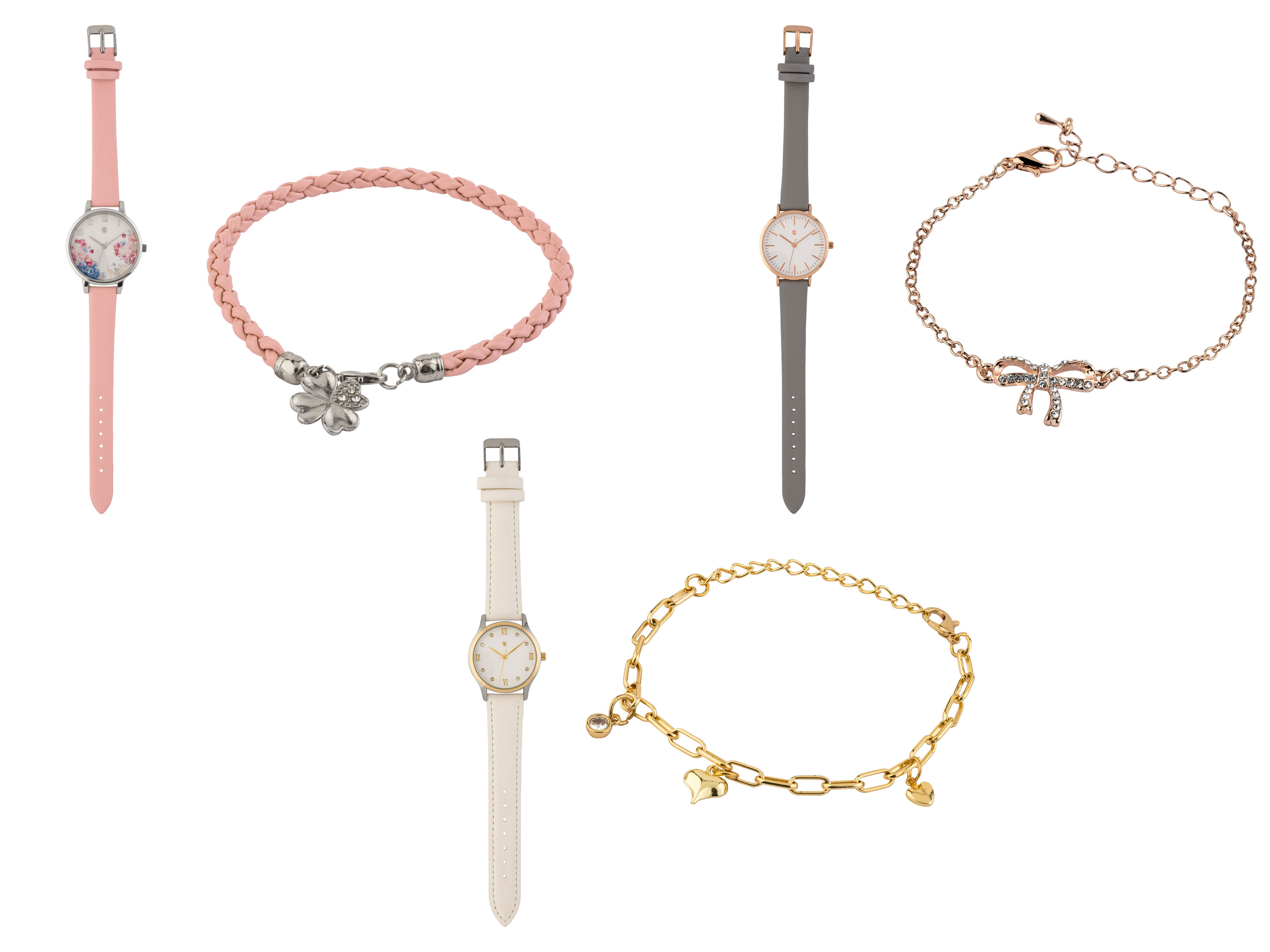 AURIOL® Ensemble montre et bijoux Femme