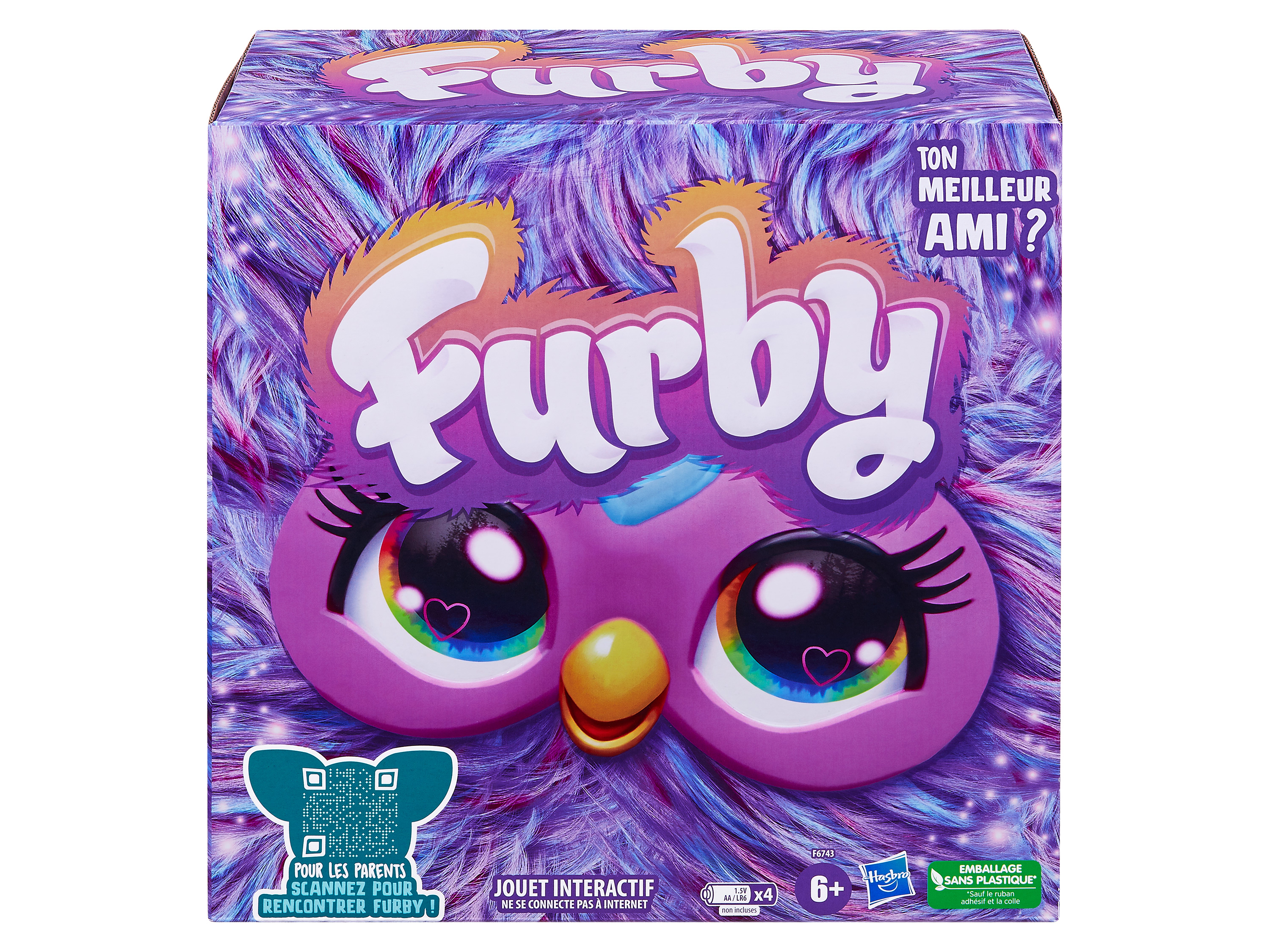 Hasbro Furby interactif, 5 modes (violet)