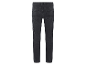 Pantalon jean bleu foncé.