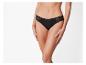 Culotte noire femme avec dentelle.
