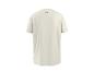 T-shirt crème à manches courtes avec un petit logo à l'arrière du col.