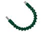 Rallonge flexible verte pour perceuse avec embouts métalliques.