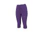 Pantacourt de sport violet avec cordon de serrage et logo discret.