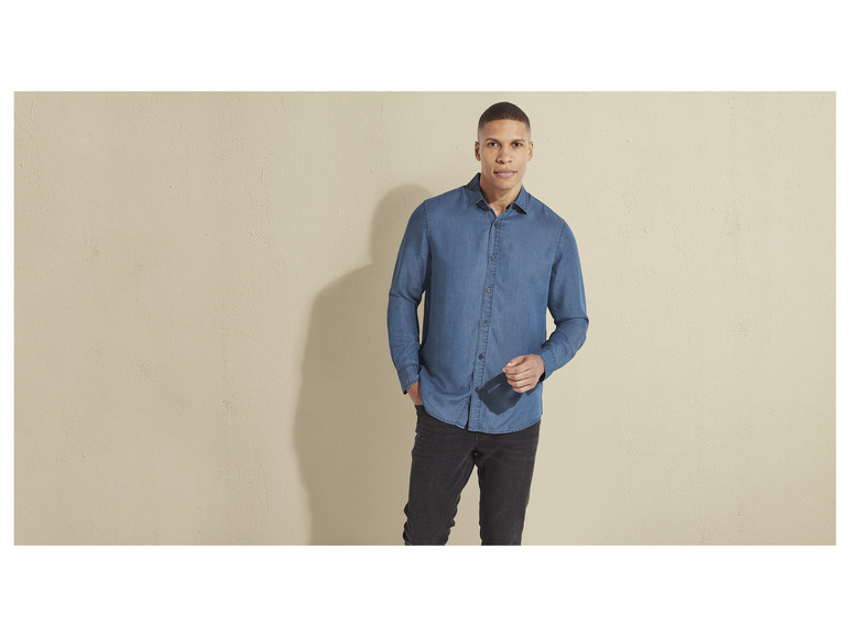 Aller en mode plein écran : LIVERGY® Chemise denim homme - Image 3