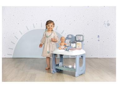 Smoby Baby Care - Kit Pediatra Giocattolo Per Bambini, 19 Accessori, Valigetta Trasporto, 3+ Anni