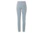 Jeans skinny bleu clair, vue arrière.