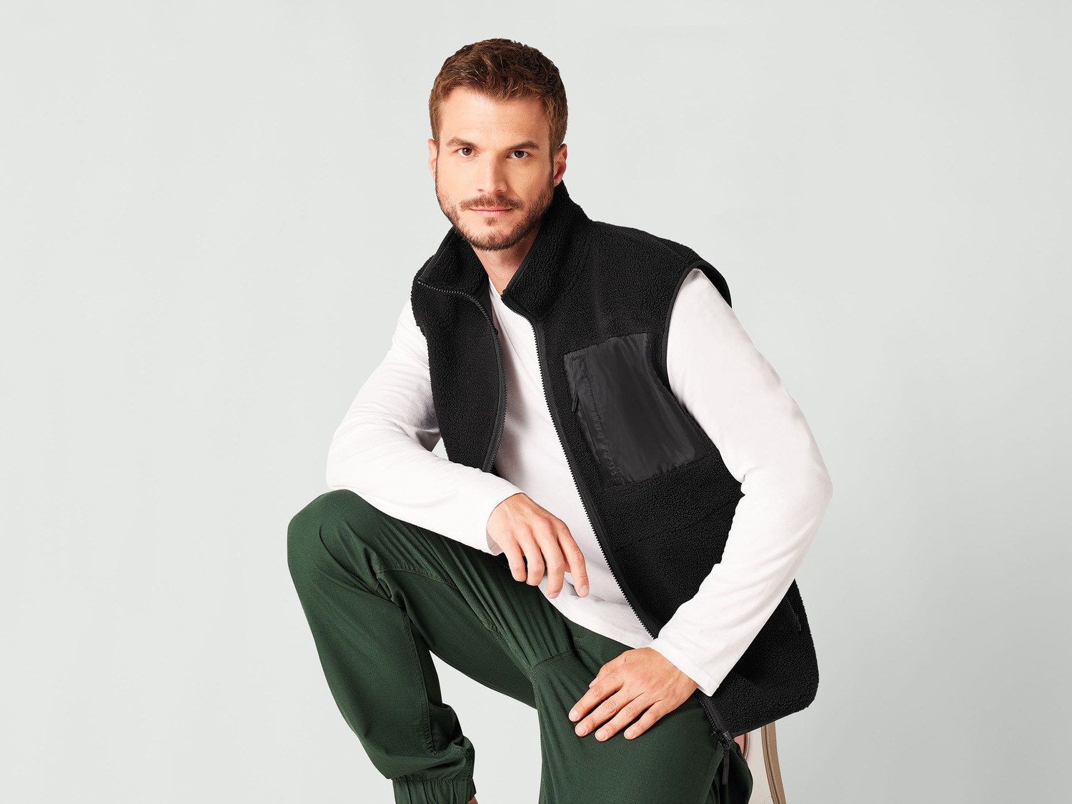 Lot De 2 Débardeurs Thermiques Polaire Homme – Double Face, Sans Manches, Chaud Pour Hiver, Tailles S-XXL