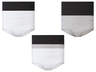 esmara® Lot de 5 culottes hipsters femme