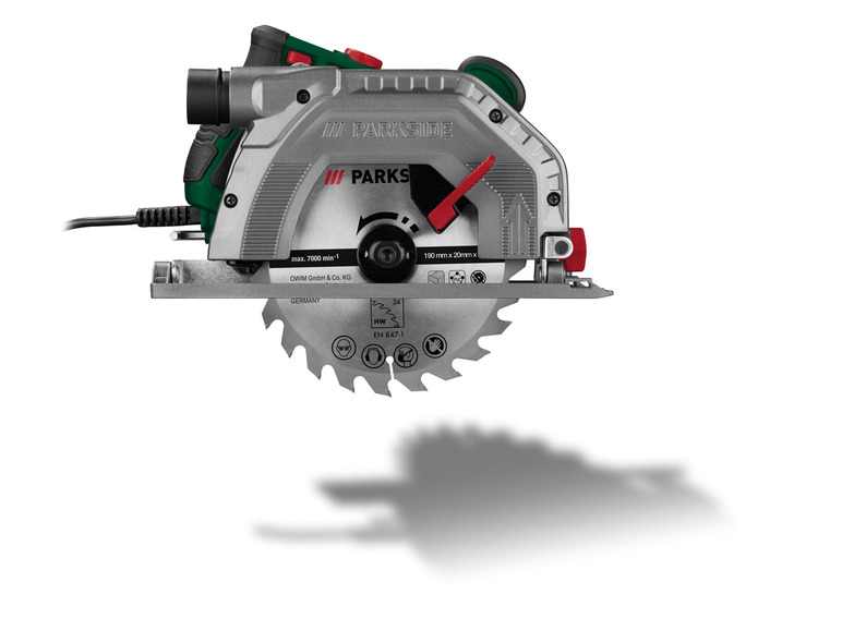 PARKSIDE® Scie circulaire PHKS 1350 E4, 1350 W 3
