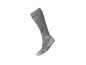 Chaussette de sport grise avec des détails gris foncé et clair, avec le texte 'RIVIT' en haut.