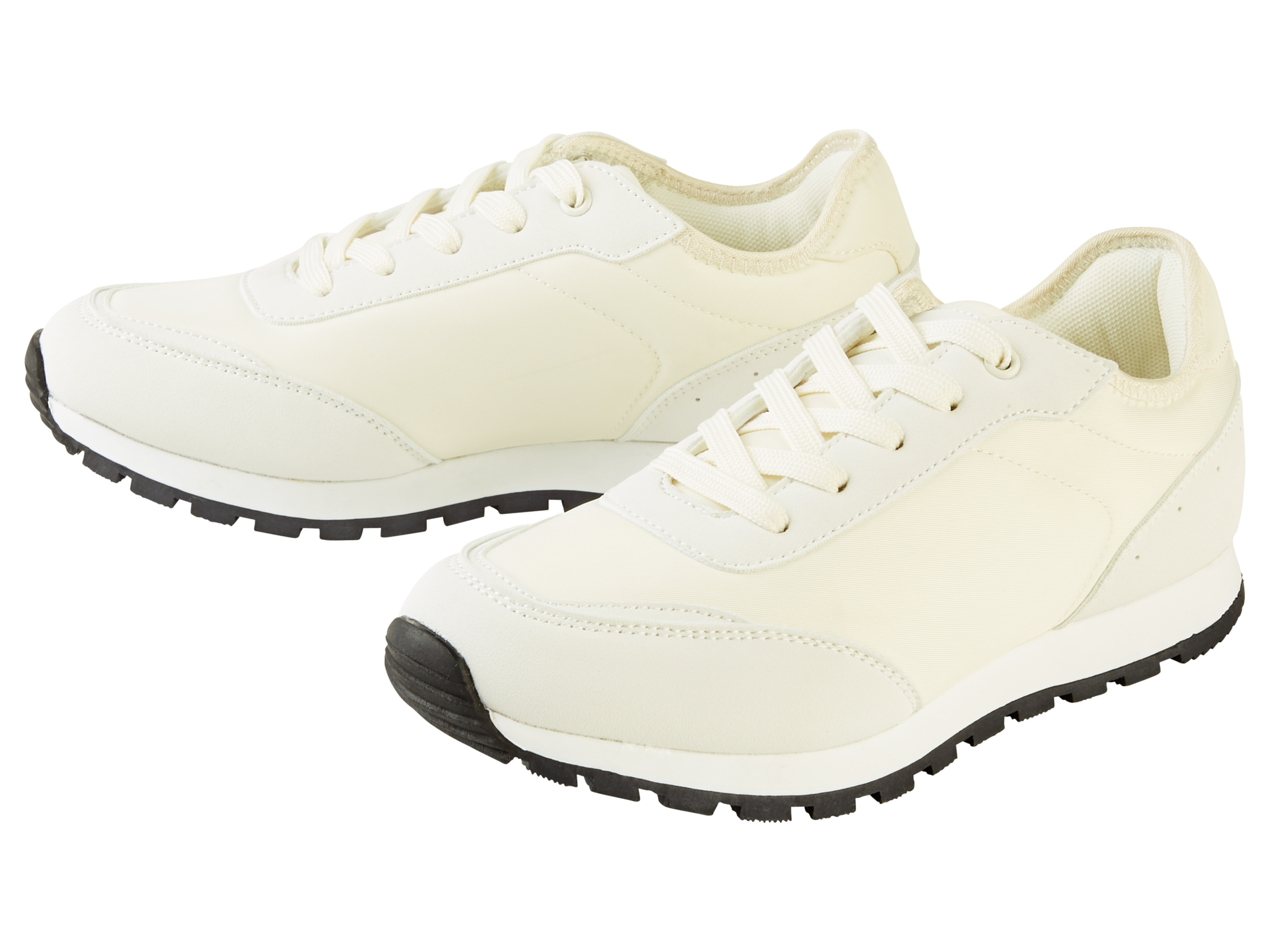 esmara® Baskets femme (crème, 36)