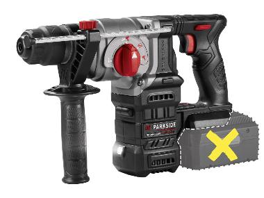 PARKSIDE PERFORMANCE® Perforateur-burineur sans fil PKHAP 2034-Li B1, 20 V