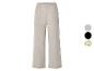 Pantalons larges, beige, noir et imprimé disponibles.
