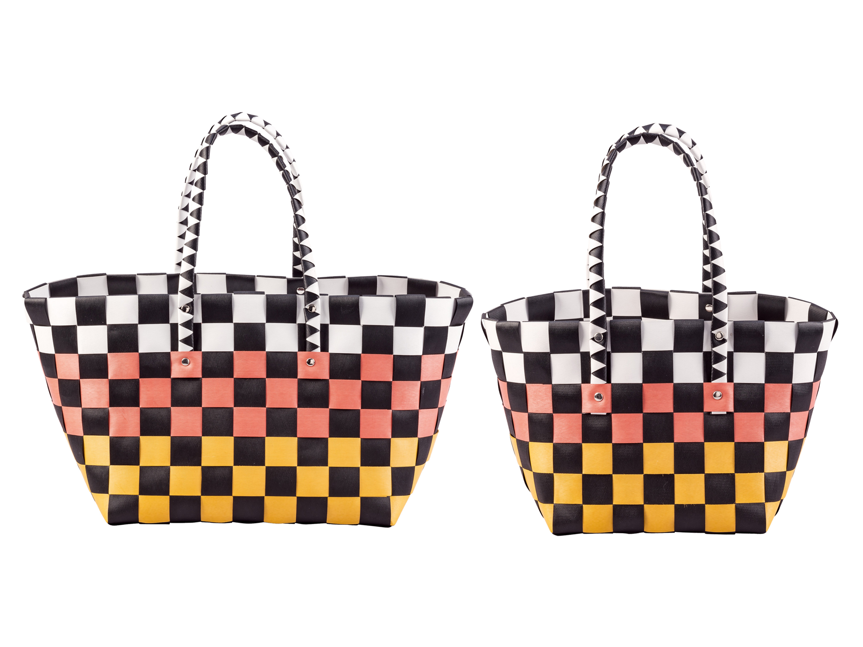 TOPMOVE® Set de 2 sacs de courses (multicolore)