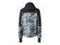 Veste de ski à capuche avec un motif tie-dye.