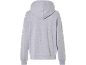 Sweat à capuche gris clair, vue de dos