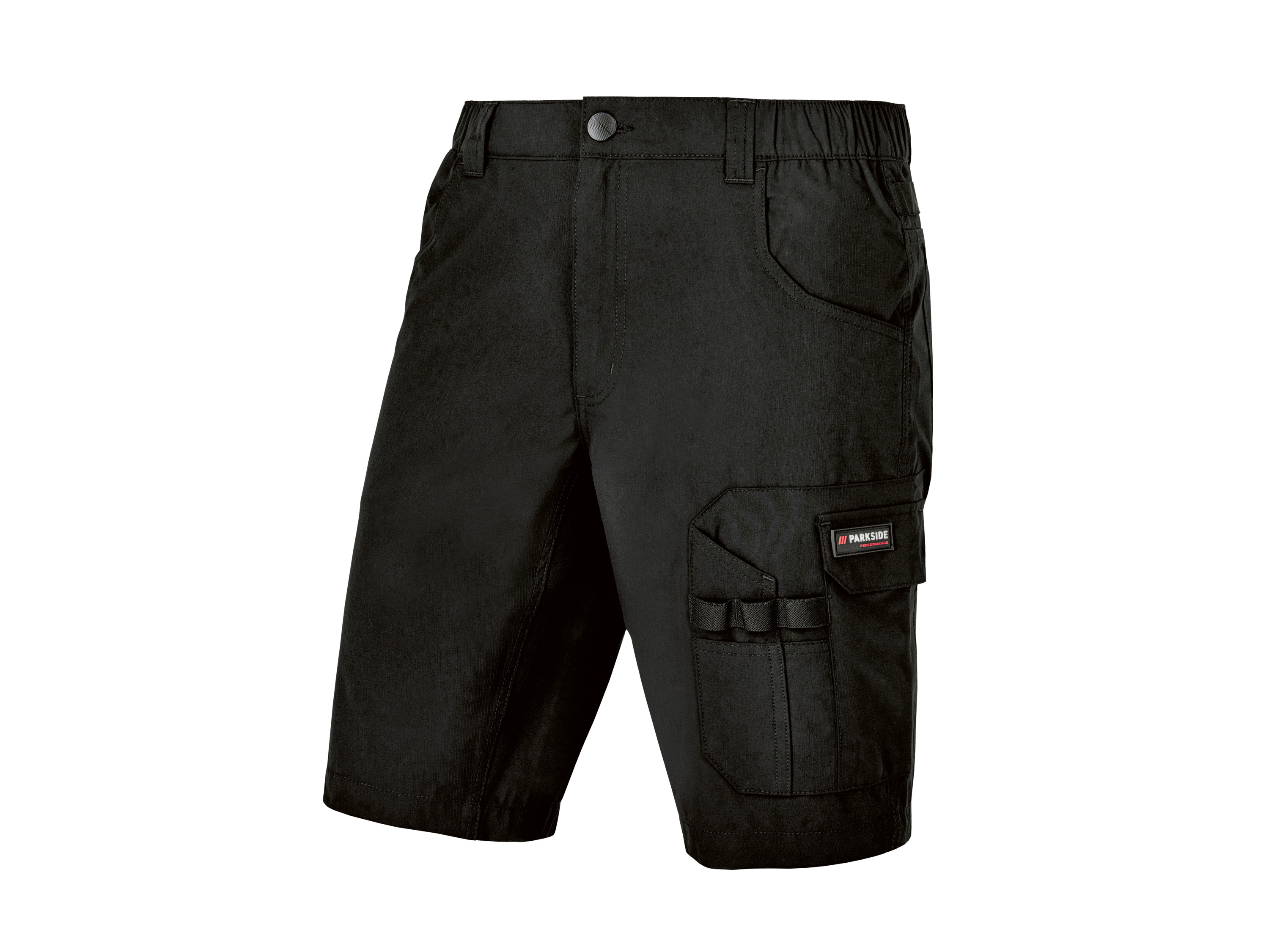 PARKSIDE PERFORMANCE® Bermuda de travail homme (noir, 40)