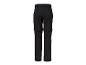 Pantalon zippé noir pour homme, vue arrière