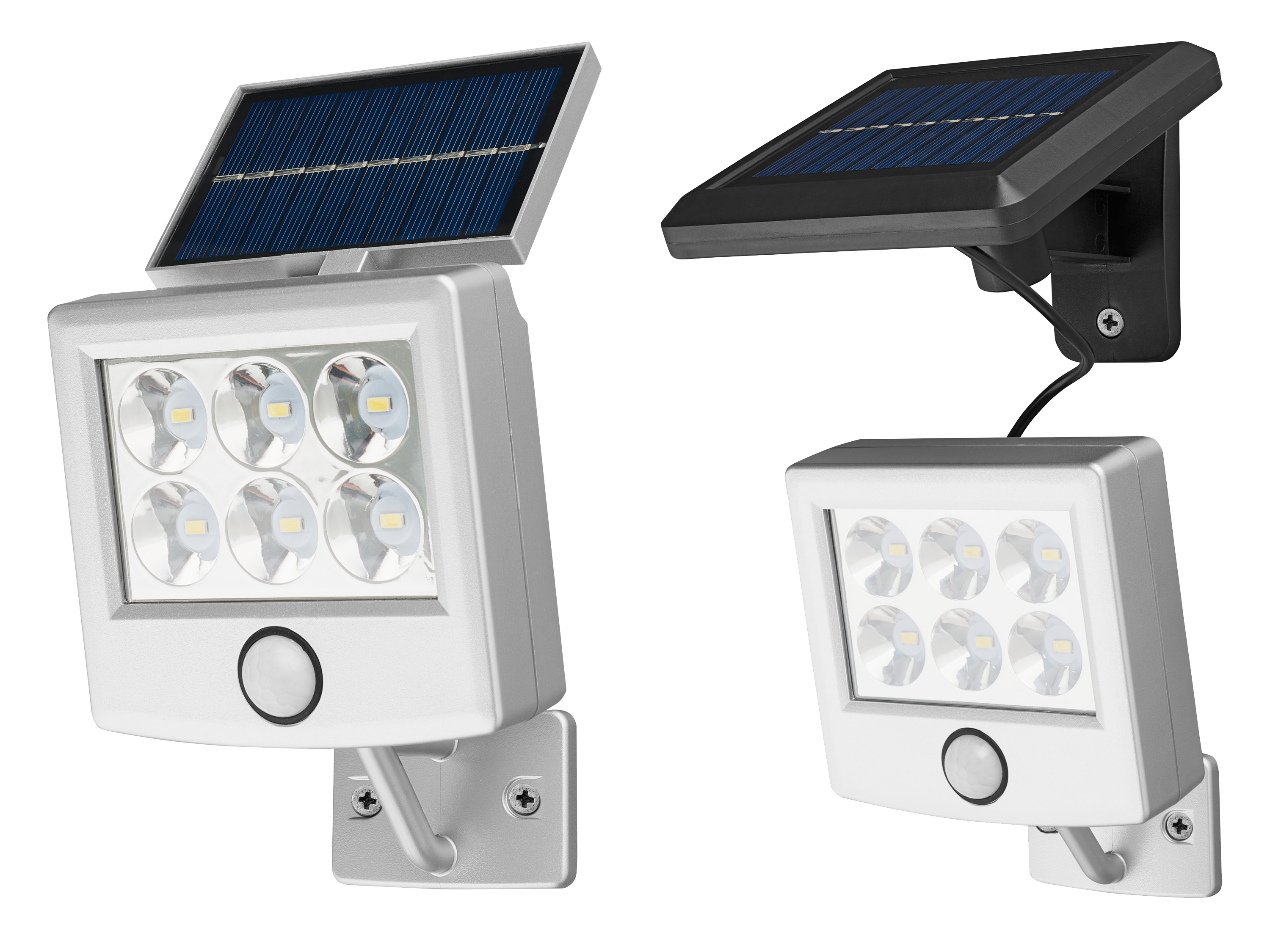 LIVARNO home Projecteur solaire LED avec détecteur de mouvement