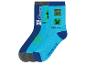 Trois paires de chaussettes Minecraft pour enfants.